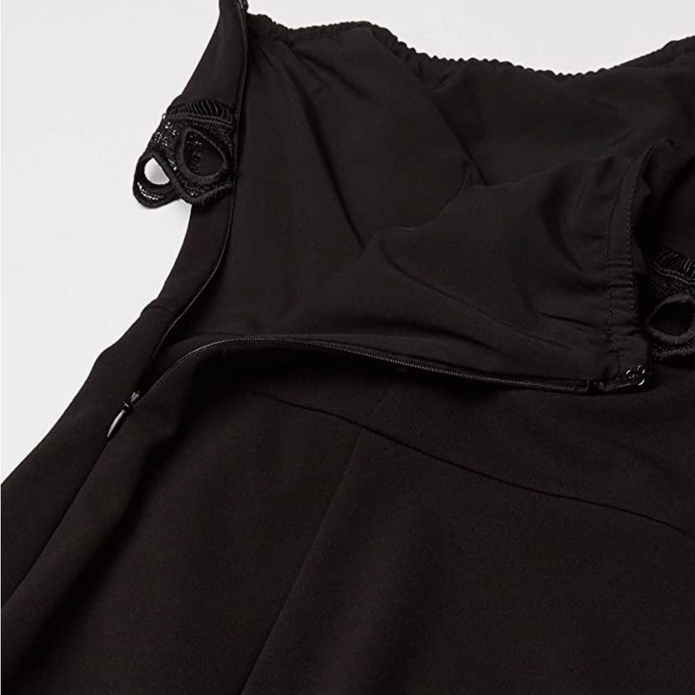Nanette Lepore NWT Women’s Size 2 One Shoulder Knit Dress High Low Flounce New - Picture 4 of 11